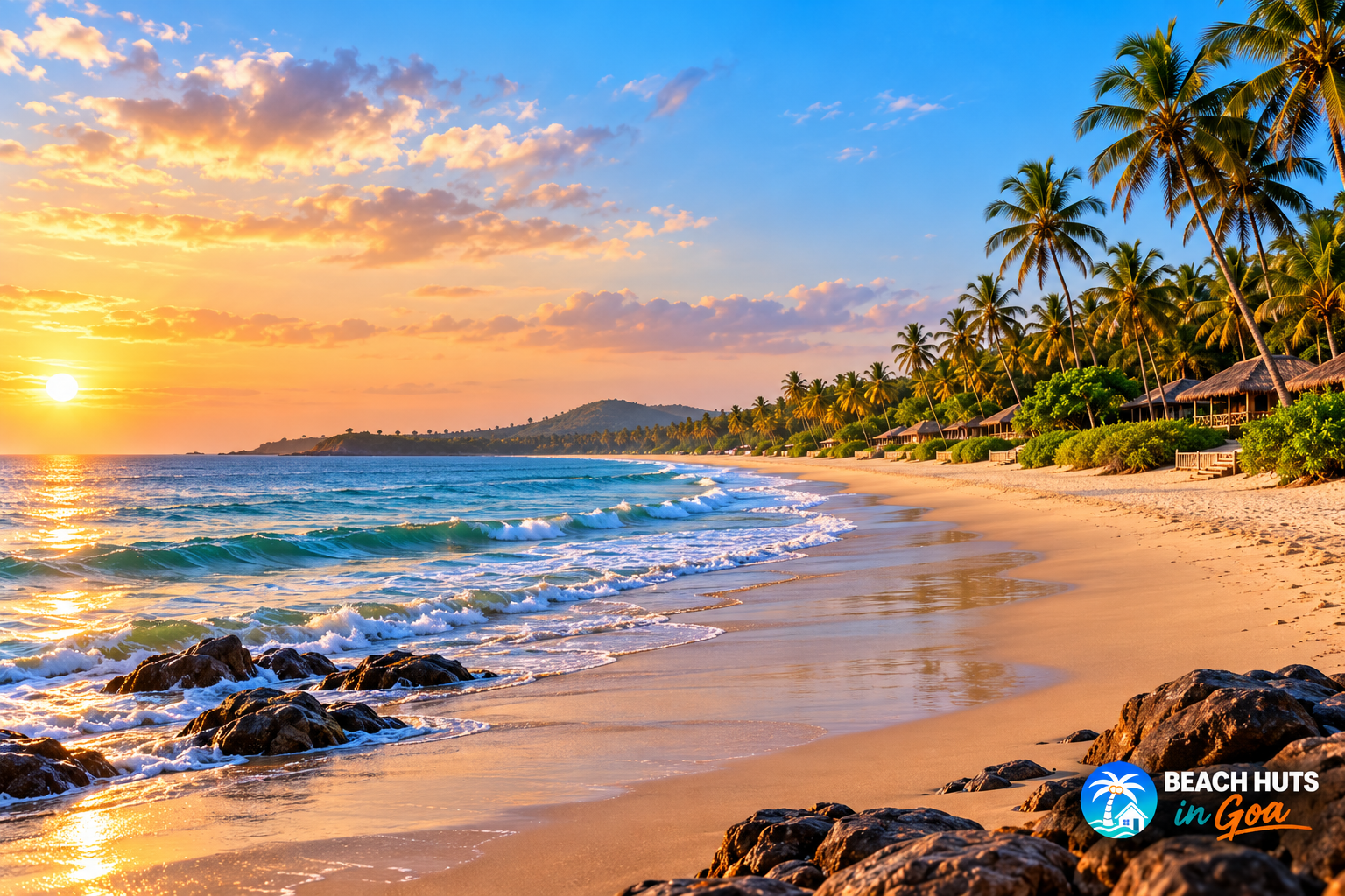 Morjim Beach in North Goa