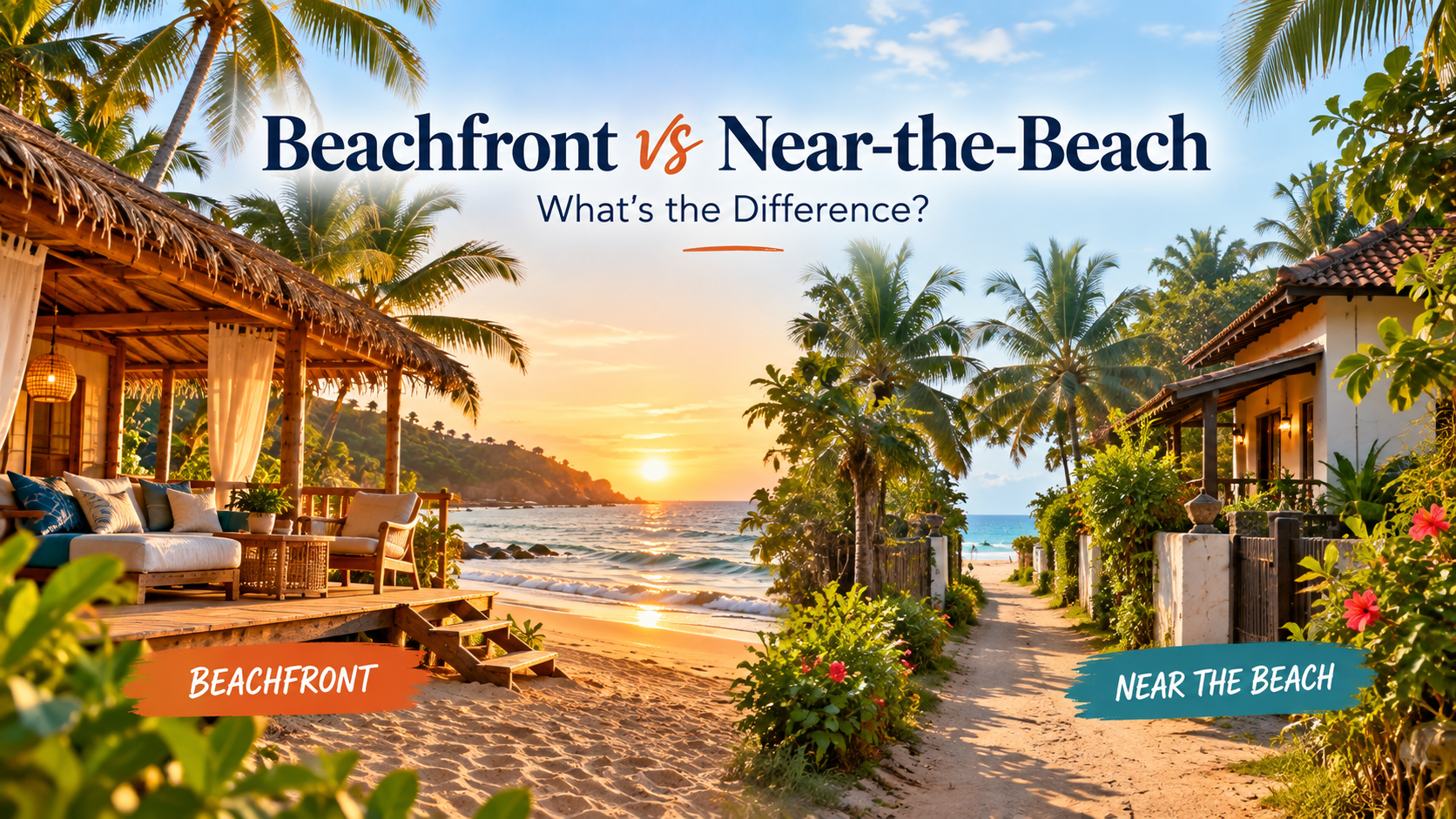 Beachfront vs Near-the-Beach Escape