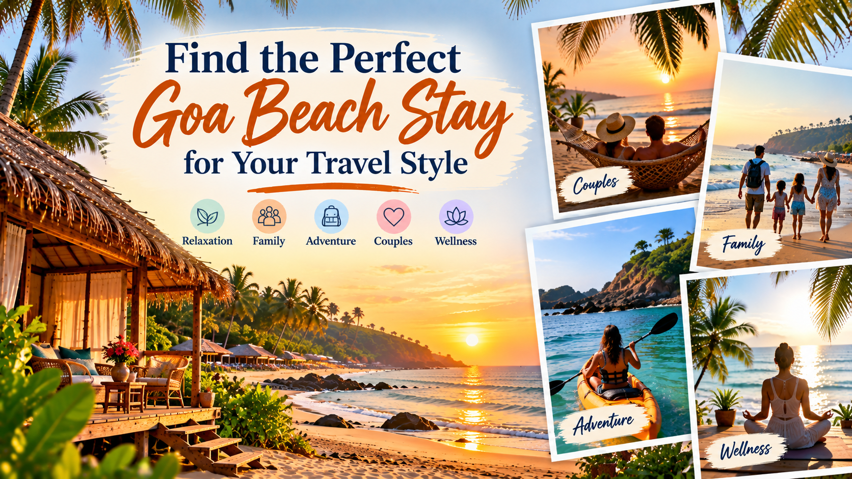 Goa Beach Stays for Every Traveller
