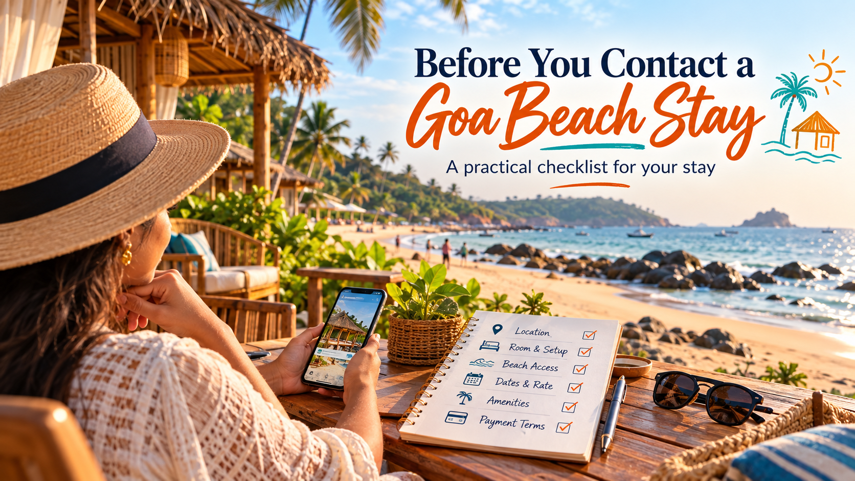 Goa Beach Stay Checklist