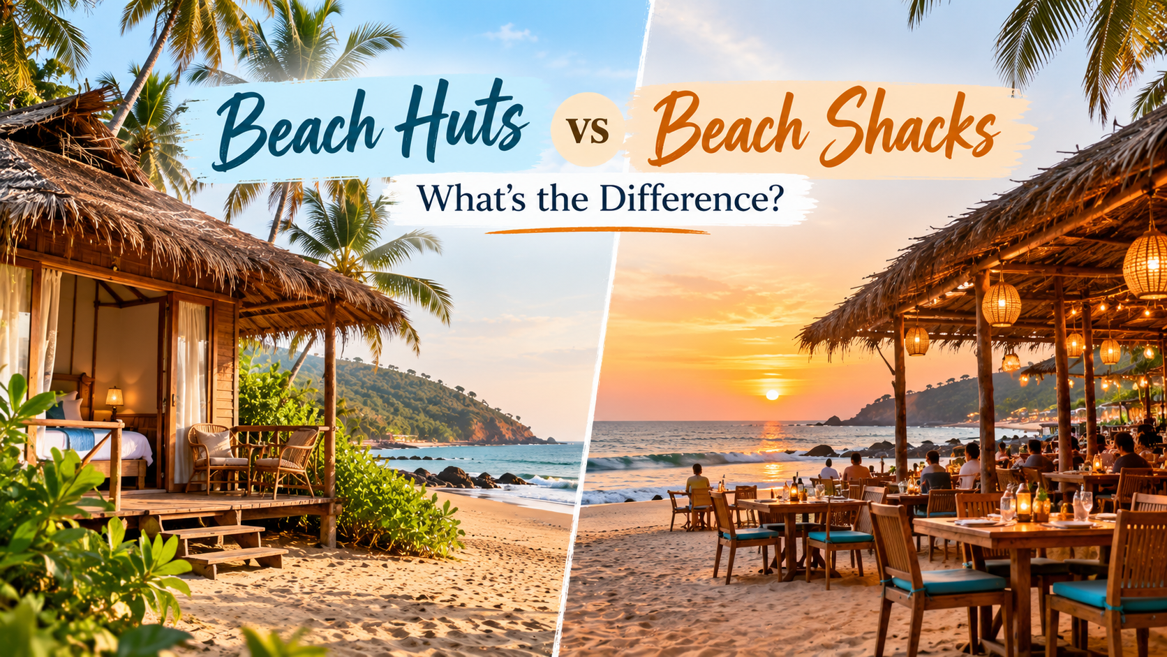 Beach Huts vs Beach Shacks