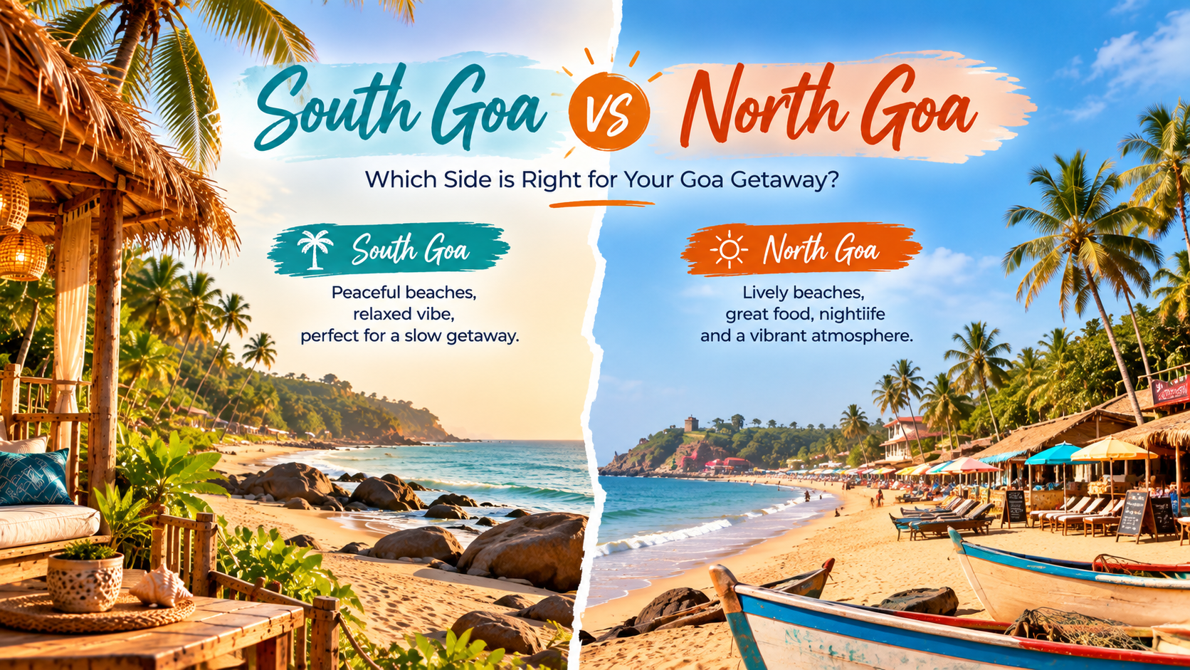South Goa vs North Goa_ Beach Getaway Guide