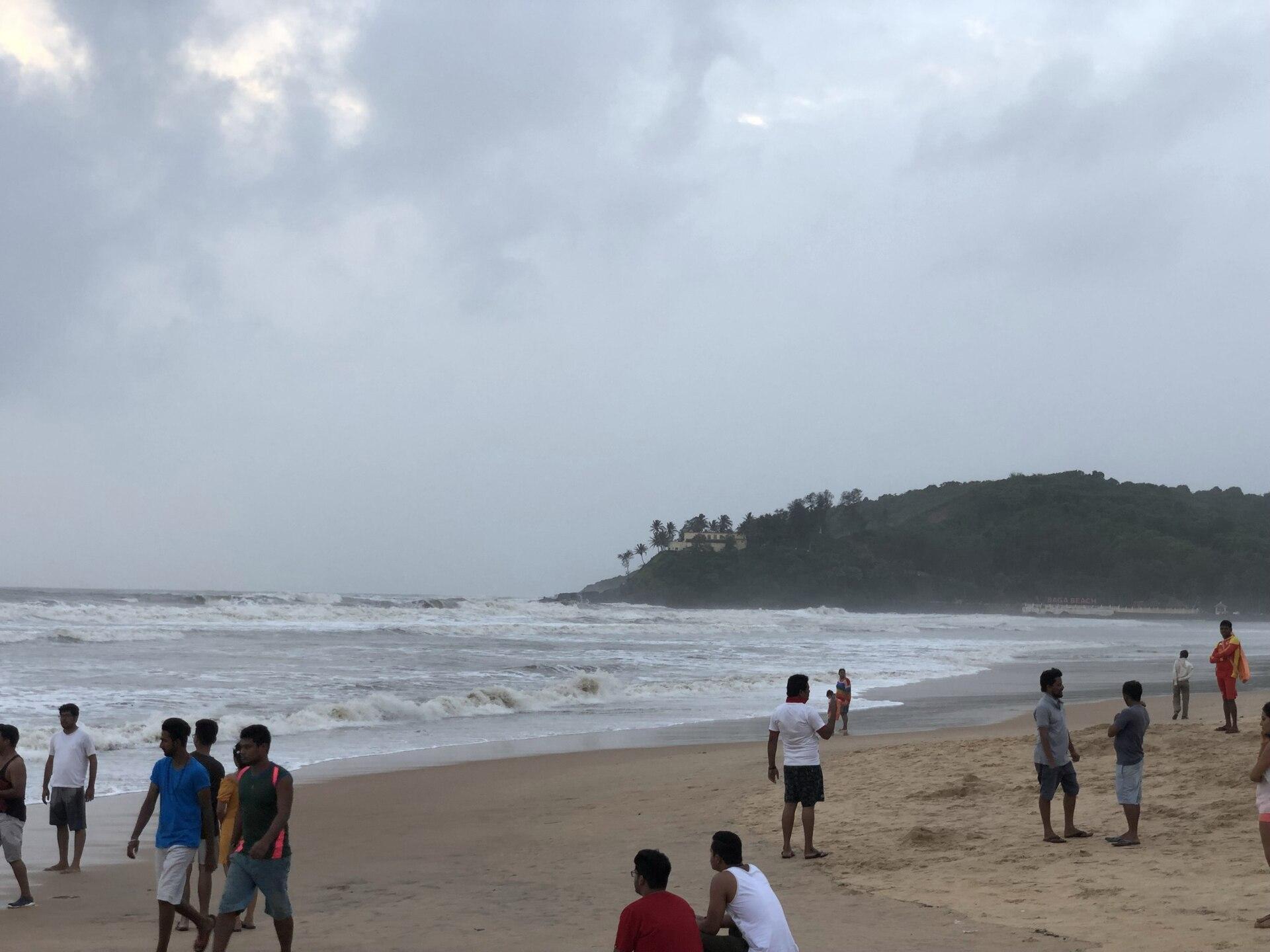 Baga Beach in North Goa