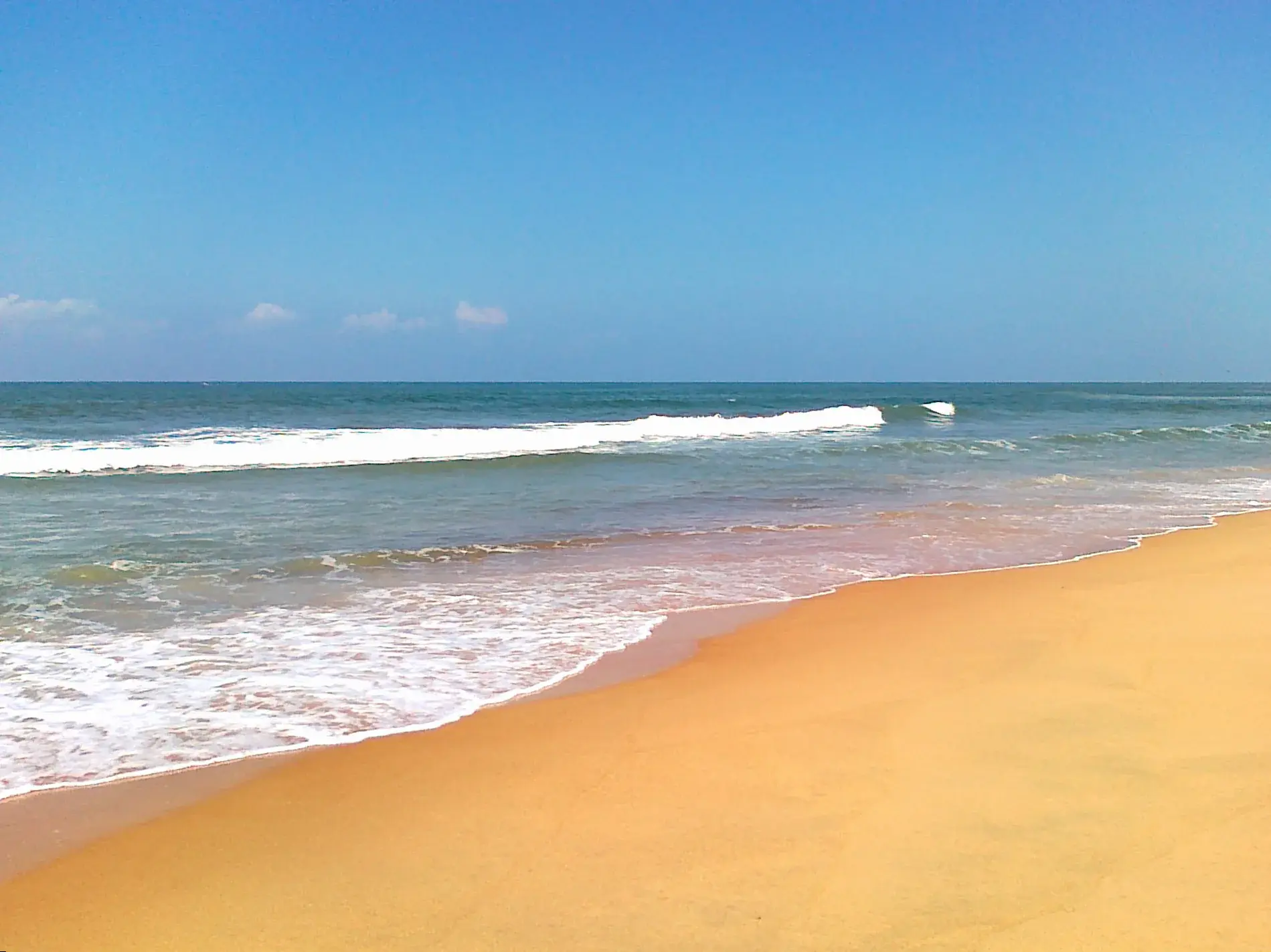 Candolim Beach in North Goa